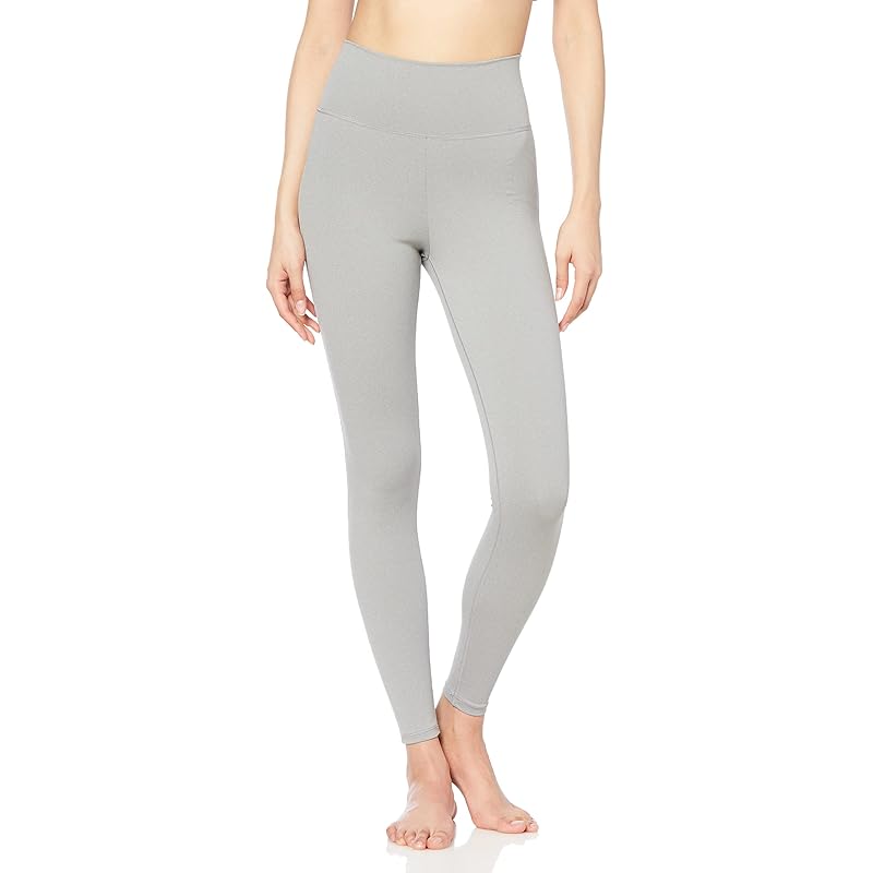 

[Danskin] spats stretch Moderate thickness yoga Gym any motion leggings ladies mixed gray S