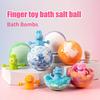 Yousheng Salt Bath Bombs with Surprise Toy Inside Plants Extract Essential Oils Handmade Fizzies Ball Dry Skin Moisturizing Shower Ball Relaxation Spa