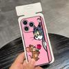 AniME-T-Tom And J-Jerry Kawaii Phone Case For IPhone 17 Air 16 E Pro Max 15 14 13 Mini 12 Pro 11 Max Plus Black Soft Shell