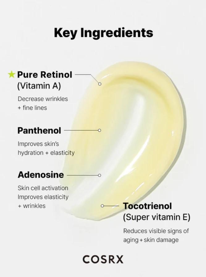 Cosrx The Retinol 0.1 Cream 20 ml - Zaawansowany krem pielęgnacyjny z retinolem