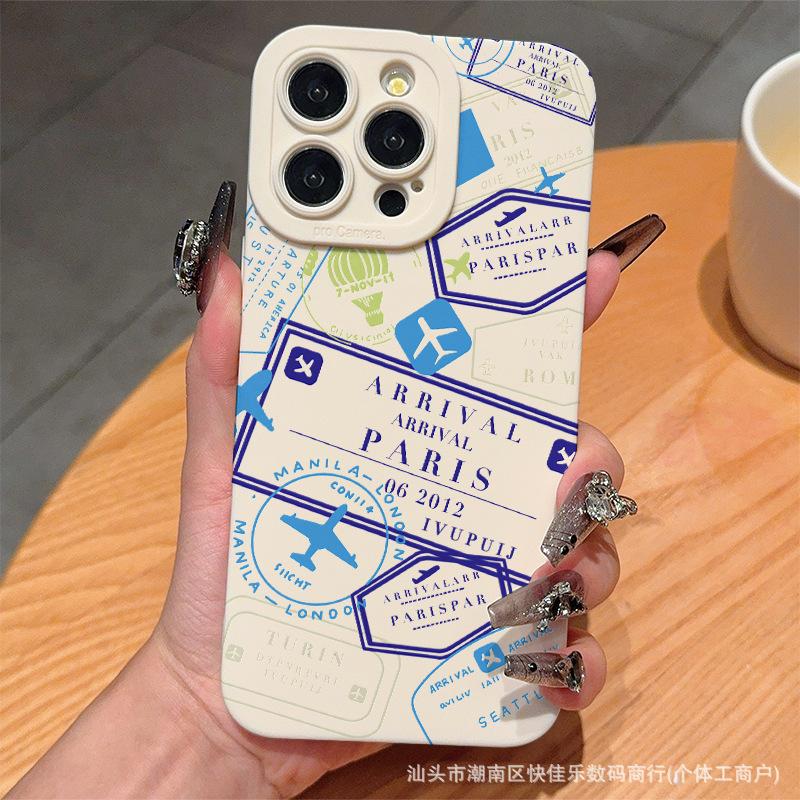 Aircraft Aviation Map Suitable for Apple 15 Mobile Phone Case Iphone12promax Cover 14/1311 Pupil Eye 16 Soft Glue