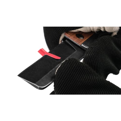 Tsunoda Electrician's Safety Knife, 72mm Blade Length, for Electrical Work, Skill Tests, Stripping, Hollow Blade, Folding, Liner Lock, EK-72