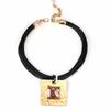 Statement Vintage Necklace with Square Pendant for Women Girl Trendy Wedding Party Jewelry