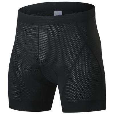 Pantalones Interiores de Ciclismo Welkruz para Hombre con Almohadillas de Gel para Ciclismo de Carretera Ciclismo Bicicletas, Bicicletas, Pantalones, Maillots, Ropa, WL-BB063 (Negro, XL)
