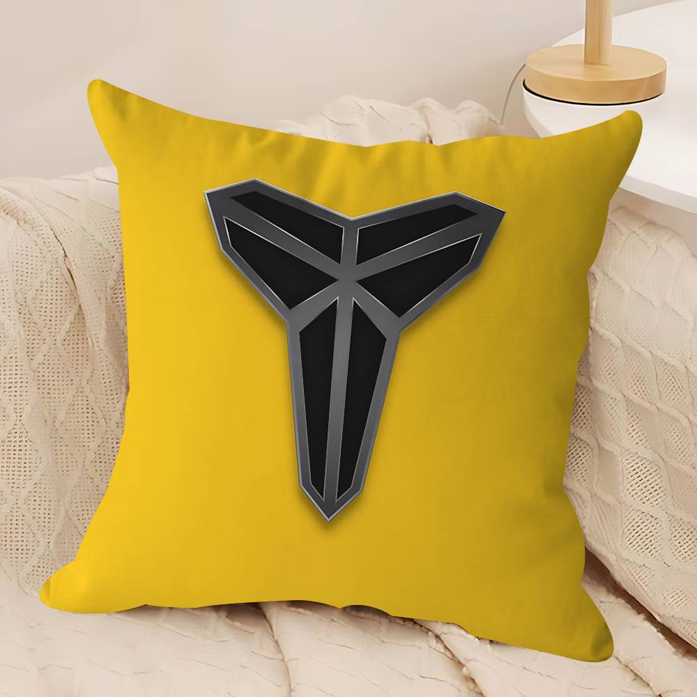 

Art Basketball K-Kobe Office Cushion Pillowcase Car Cushion Cover45X45CM Lumbar Pillowcase Sofa Pillowcover 12x12Inch