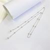 Practical Metal Eyeglass Chain For Glasses And Masks Lightweight Glasses Lanyard Adjustable Unisex Design For Daily Use