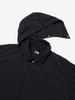 The North Face Roll Pack Journeys with Stowable XL Men's Coat, Water-Repellent, Packable, Hood, Black,