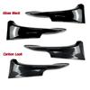 For BMW 3 Series E92 E93 M3 M-Tech Front Bumper Splitters Lip Spoiler 2006-2009 2010-2013 Splitter Exterior Tuning Gloss Black