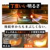 HIDya S25 LED Turn Signal Bulb 180 Degree High Flash Prevention Resistance Canceller 12V Amber 1000lm Set of 2 Built-in