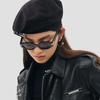 NeoRetro 19119 Ugly Sunglasses C1 Black