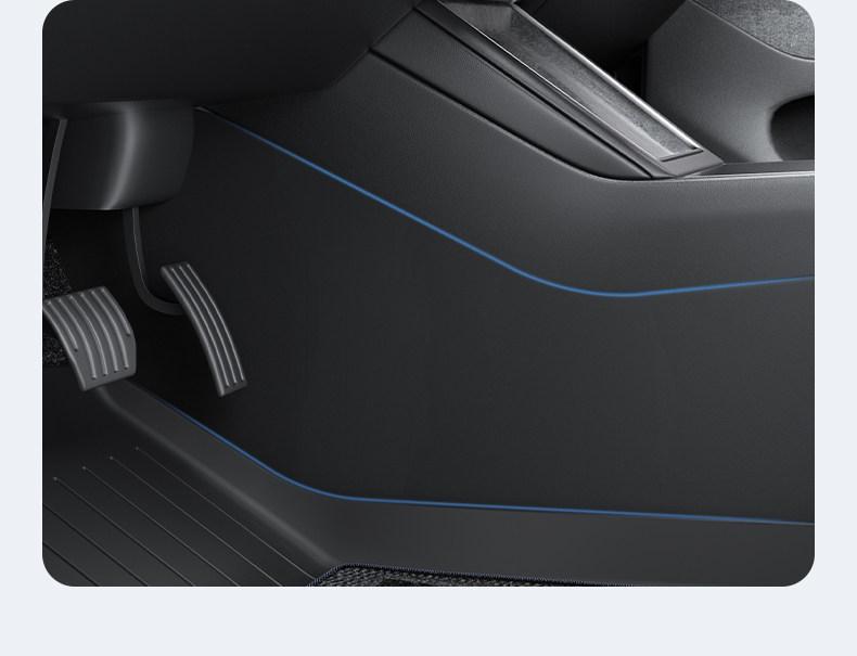 Anti-Kick TPE Corner Protectors for Tesla Model Y Center Console