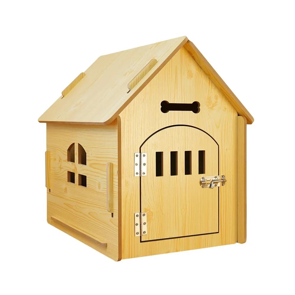 Vier-Jahreszeiten-Hundehütten aus Holz, universelle Winterhütten, warme Katzenhütte, Hundehütte, Katzenzelt, Haus