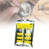 500x Uhrenboden Dichtung, Gummi O-Ring Reparaturwerkzeug Sortiert 0,7mm Unterlegscheiben Set