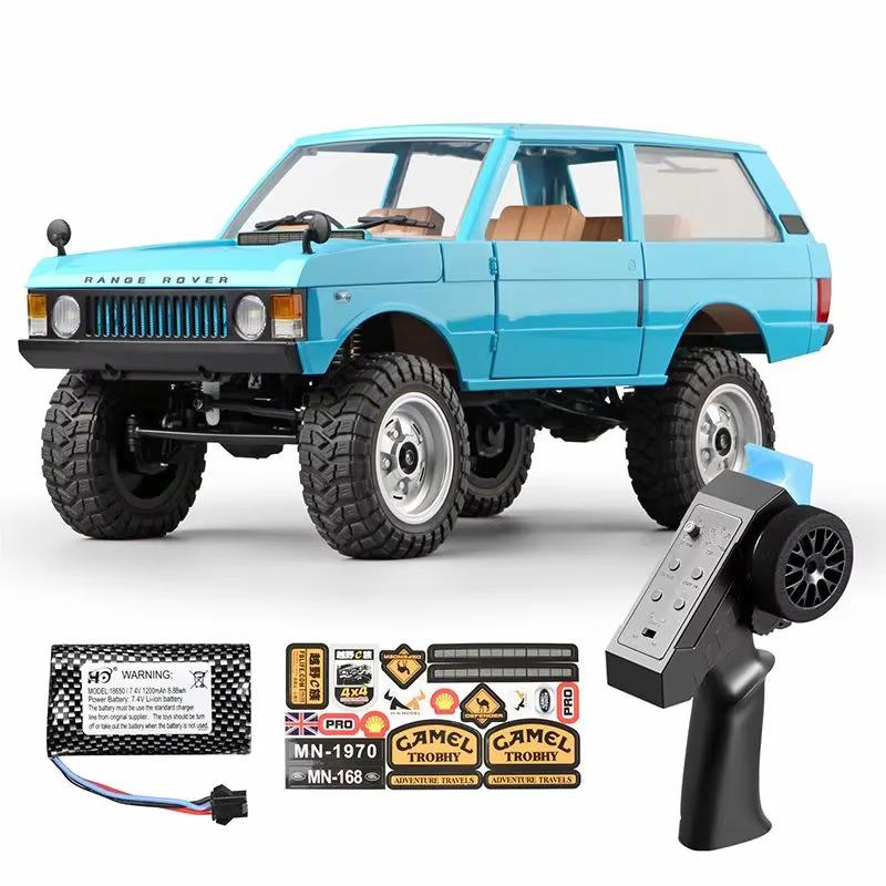 MN128 Full Scale RC CAR Model Remote Control Car Wrangler Jeep 4WD Climbing Car Simulation Off Road Vehicle Toy VS MN168 ALS1