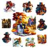 Unique Shape Wooden Jigsaw Puzzle Home Wooden Decor Christmas and Halloween Gift Toy For Teen And Kid
