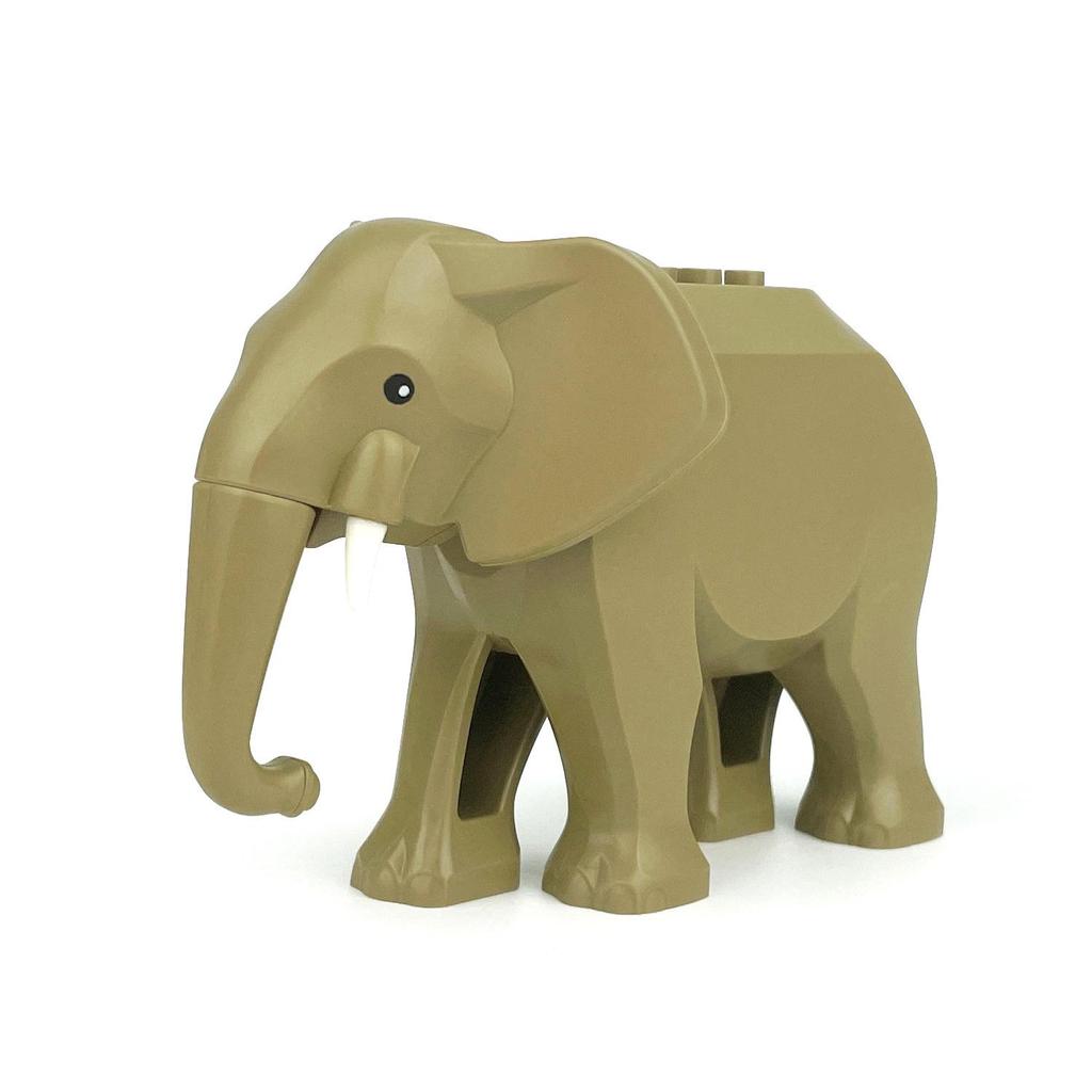 Animal Printed DIY Parts: Goat, Seagull, Penguin, Fish, Sheep - Compatible with MOC Building Block Toys