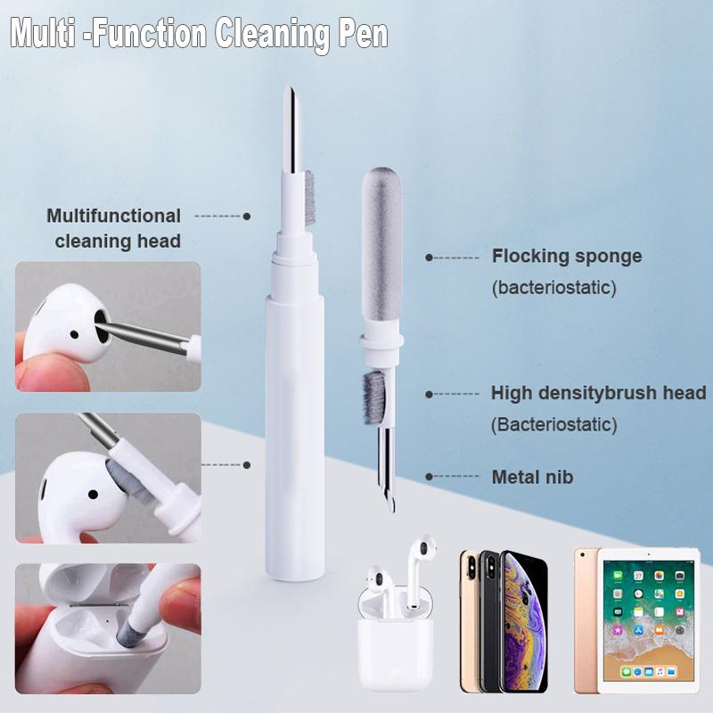 Air Pods Pro 1 2 3 Bluetooth Headphone Cleaning Kit Wireless Headphone Cleaning Brush Suitable for Xiaomi Huawei Headphone Case