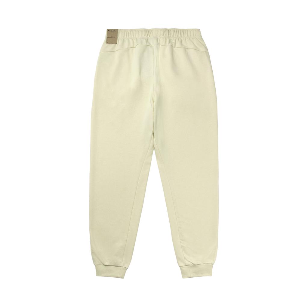 Nike Solid Color Elastic Waistband Tapered Knit Sports Pants Men bottoms Light-Yellow DQ4588-113
