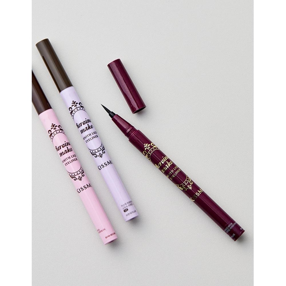 Kismi HeroiNe Make Smooth Liquid EyeliNer N 03 Charcoal browN