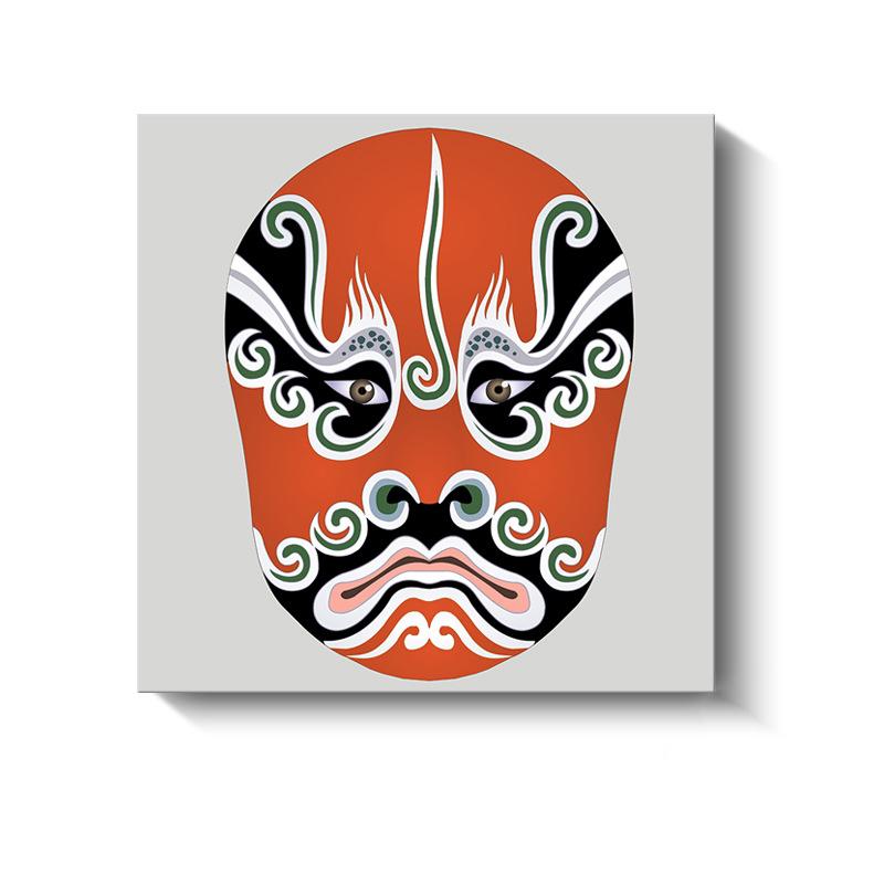 Nuovi Dipinti Decorativi Cinesi Opera Sichuanese Opera di Pechino Maschere d'Opera Poster e Stampe su Tela per Decorazione Soggiorno