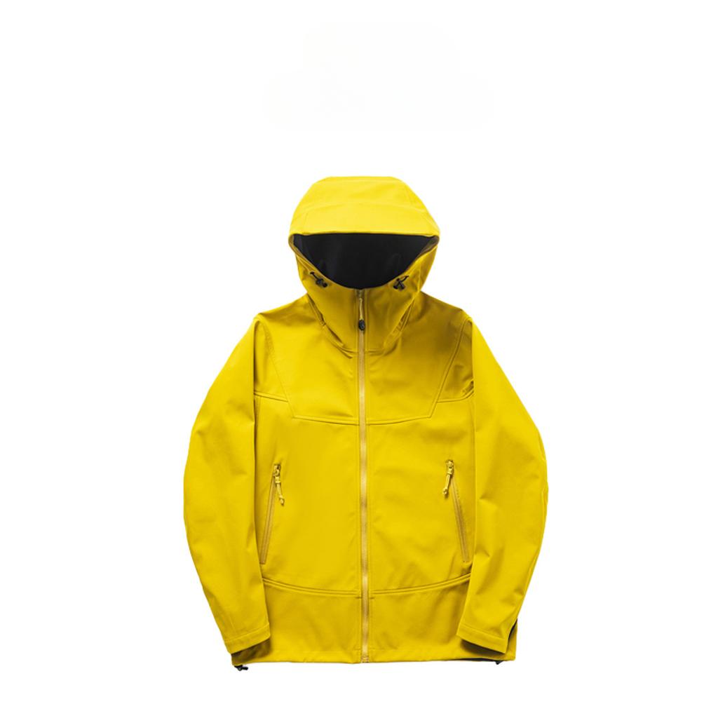 Casual Outdoor Sports Jacket Autumn and Winter Daily Hooded Couple Jacket Three-proof Breathable Soft Shell Jacket Men and Women