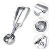 Household Stainless Steel Ice Cream Spoon Scoop Cream Dipper Kitchen Accessories (Small)