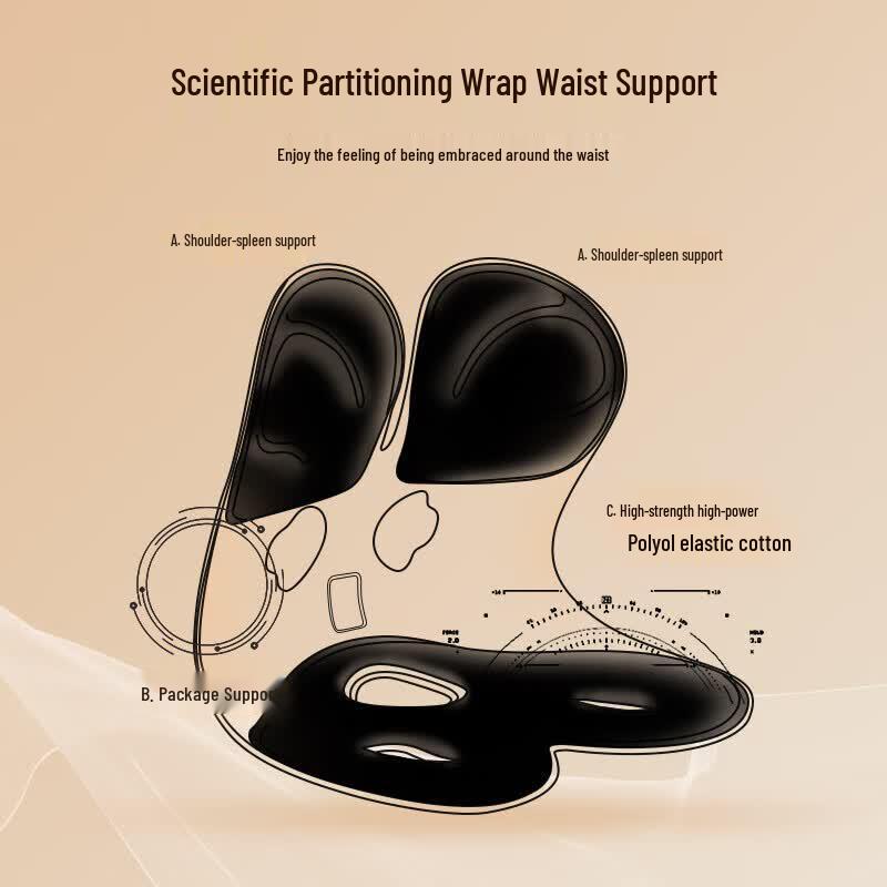 BKT Ergonomic Lumbar Support Posture Chair