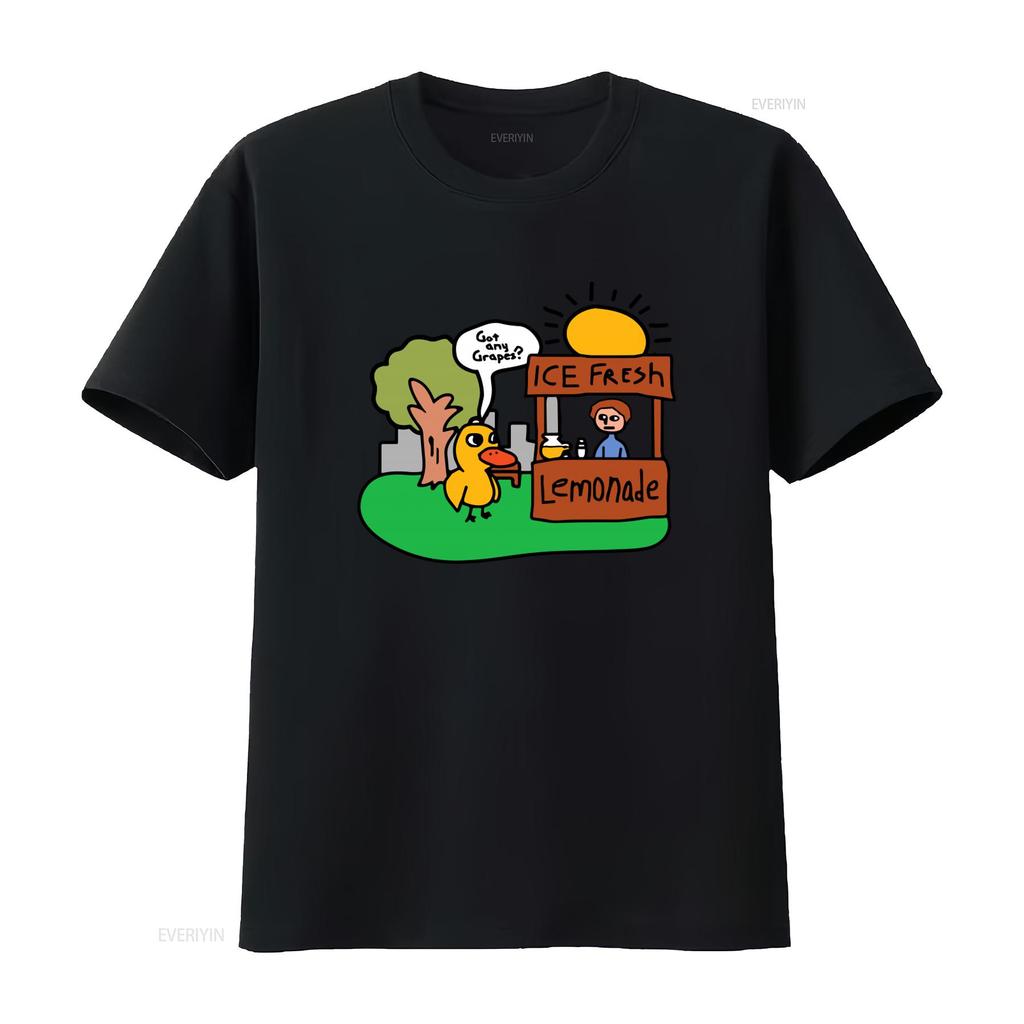 Hast du Trauben Zitronenlimonade Lustiges Entenlied Humor Kinder Limitierte Auflage Bestseller Meme T-Shirt P1597 Vintage Stilvoll