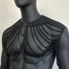 Personality Body Chain Stylish Tassels Shoulder Necklace Nightclub Fashion Jewelry Tassels Nightlife Accessories