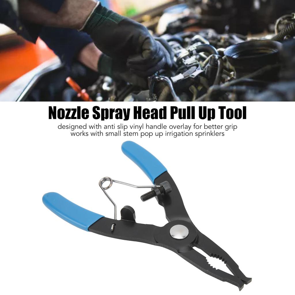 Spray Head Pull Up Tool Metal Easy Operation Pop Up Sprinklers Nozzle Stem Repair Plier