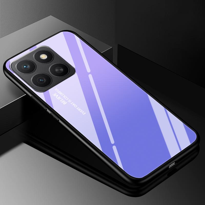 Tempered Glass Phone Case For Honor 400 Smart Luxury Hard Back Bumper Cover for Honor 400 Smart LGN-NX1 X6C X7D 4G 5G Capa
