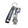 Zebra Fun Silicone Keychain Adorable Animal Key Accessory Great For Festivals And Events