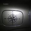 Car Life Qualitative  NSWE Compass Motorcycle Car-Styling Vehicle Body Window Decals Sticker