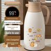 Large Capacity Insulated Thermos Flask with Glass Liner for Home & Office Use