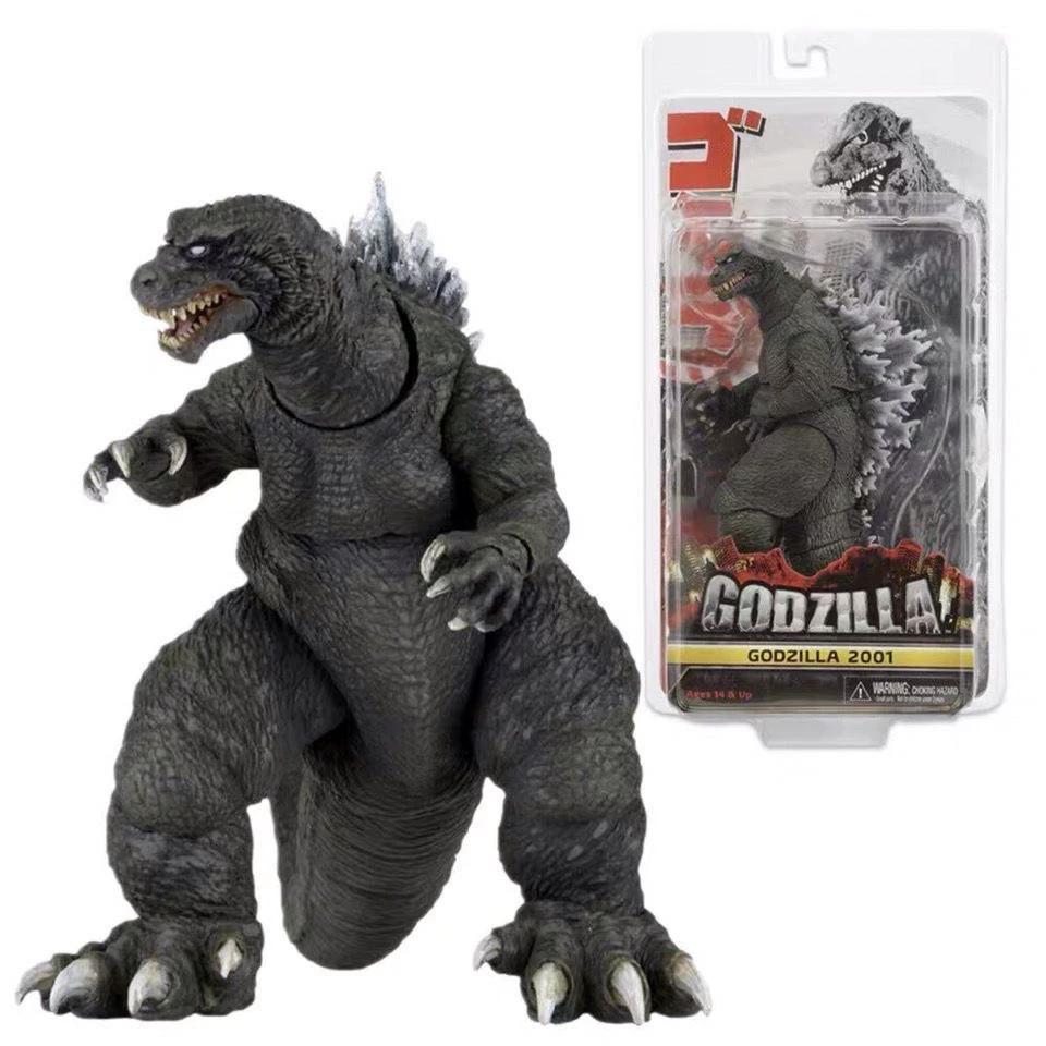Godzilla Figure 2001 Movie Monster Movable Godzilla Model Manga Figurine Articulated Figuras Toys Anime Ornament Gift for Kids