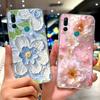 For Huawei Y9 Prime 2019 Case STK-L21 Colorful Flowers Painted Cover Soft Silicone Phone Case For Huawei P Smart Z STK-LX1 Shell
