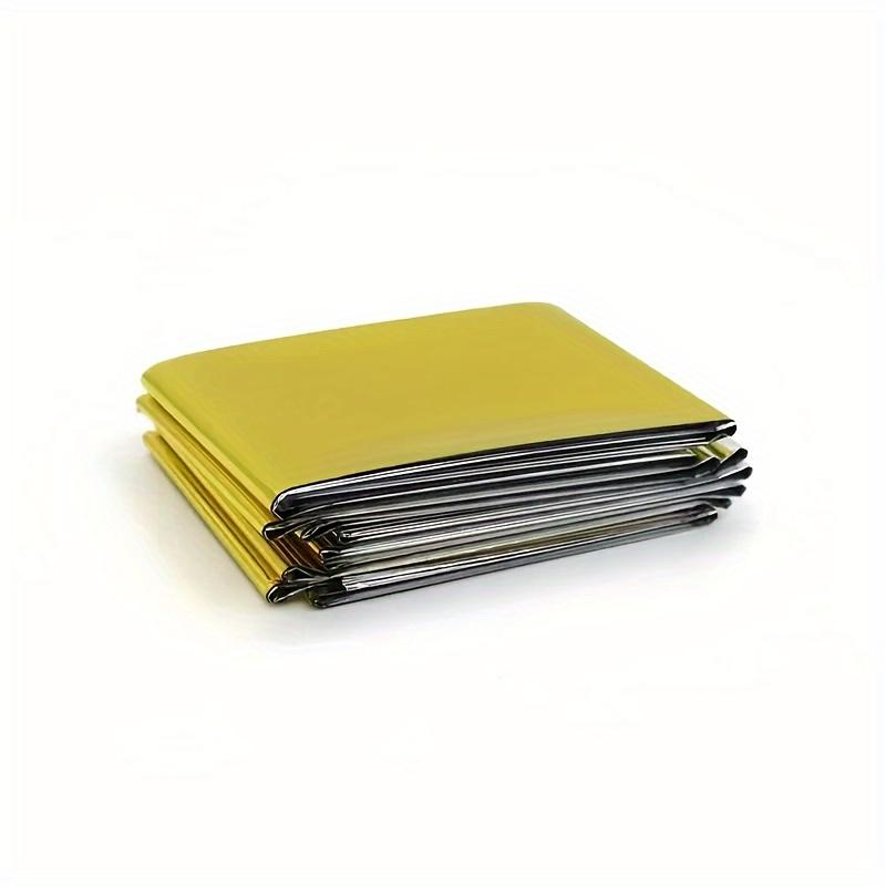 Emergency Blanket For Heat Preservation, Waterproof And Windproof, Suitable For Outdoor Camping, Hiking, Survival, Rescue, And Sun Protection