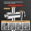 Round Pipe Shower Head Holder Rotatable Adjustable Bathroom Slide Bar Shelf Replacement Riser Rail Bracket
