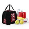 Benutzerdefinierte Hazbins Anime Animation Hotel Angel Dust Isolierte Lunchtasche Arbeit Schule Wiederverwendbare Thermos-Kühlbox Lunchbox Damen Kinder