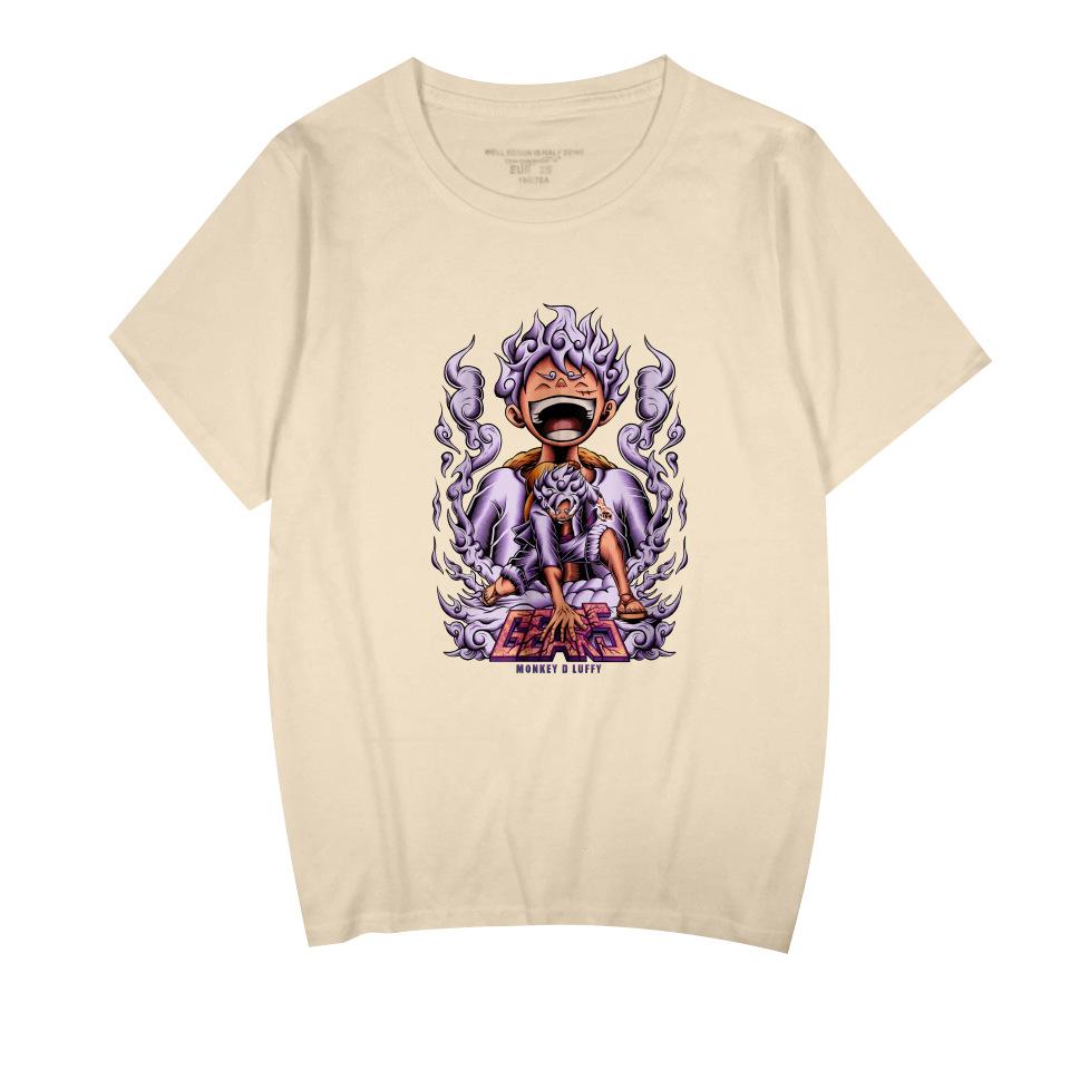 Anime ONE PIECE Printed Women Men's Fashion Cosplay Short Sleeve T-Shirts