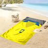 Brøndby IF LOGO Print Beach Towel, Large Soft Quick Dry Towel for Beach Camping Swimming