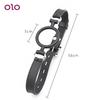 Funny Mouth Silicone with Bondage Soft BDSM Strap Gag Mouth Ring Adult Fetish Sex Tool