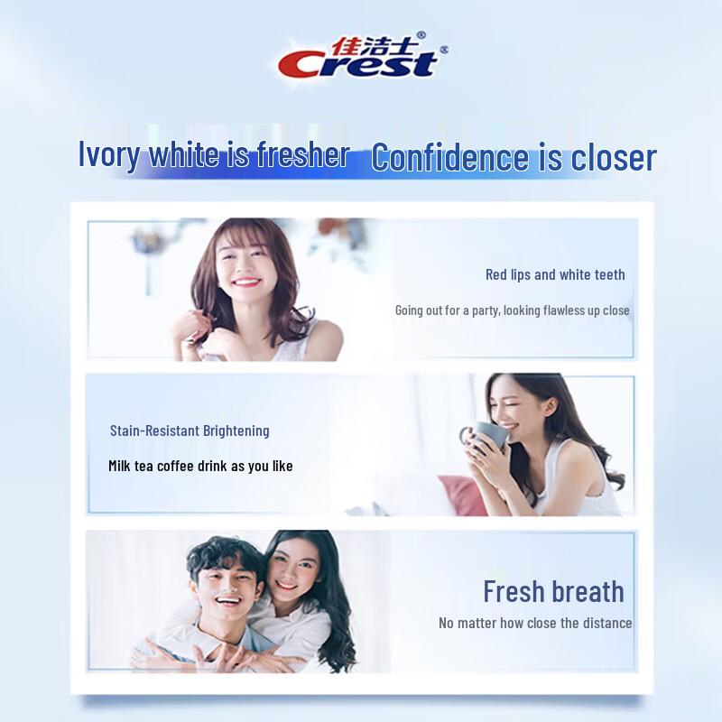 Crest Dual-Color Whitening Toothpaste