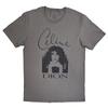 Rock Off offiziell lizenziert Produkte Celine Dion Foto T-Shirt Größe XL Grau