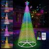 Christmas Trees LED Lights USB Plug App Controlled Multicolor Cozy Holiday Decor For Home Party For Teens Couples