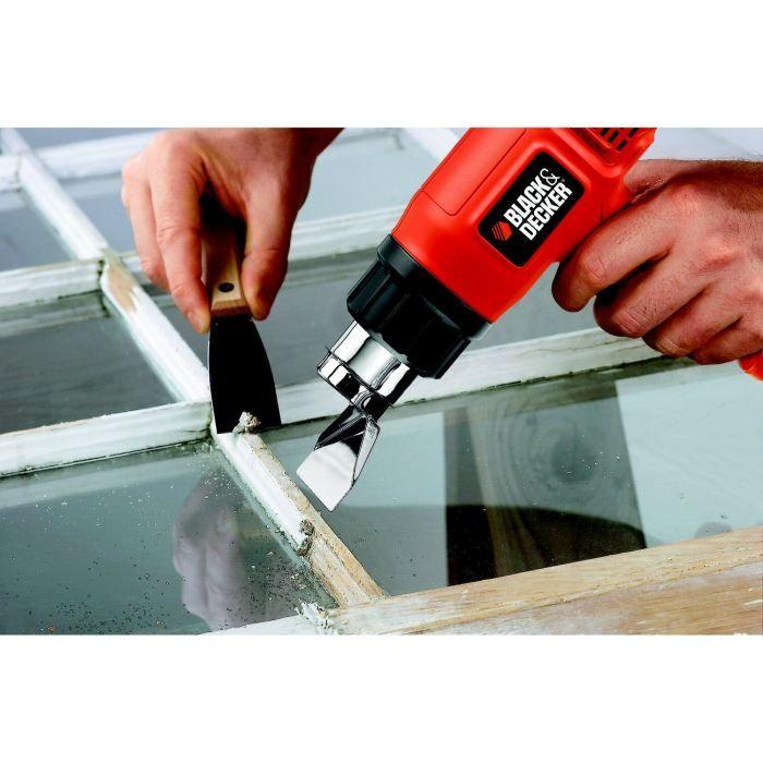 Corded Heat Gun - BLACK+DECKER - KX1650-QS - 1750W - 600°C Max - 2 Air Flows