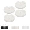 18pcs Joystick Replacement Caps 25.3mm Diameter Mechanical Button Caps Gaming Button Caps Covers