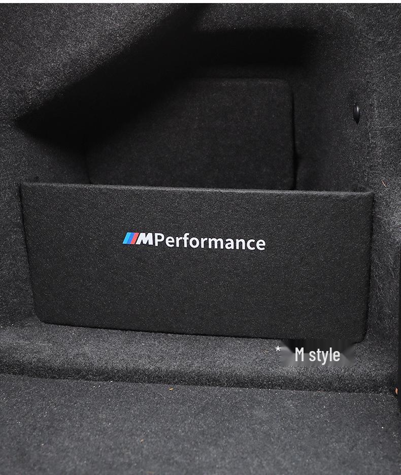 Suede Trunk Partition Storage Box for 2016-2024 BMW 7 Series