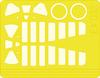 Eduard Big Ed Brewster Buffalo British Type Parts Set Plastic Model Kit Parts EDUBIG49463 1/48 (for Tamiya) (Airplane)
