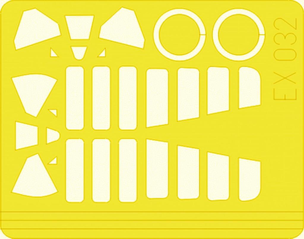 Eduard Big Ed Brewster Buffalo British Type Parts Set Plastic Model Kit Parts EDUBIG49463 1/48 (for Tamiya) (Airplane)
